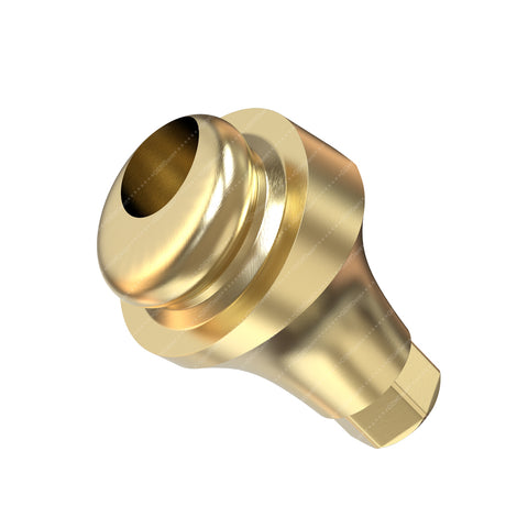 Angulated 18° Loc Attachment Narrow Platform - Implant Direct Interactive®️ Conical Compatible - Front 2mm