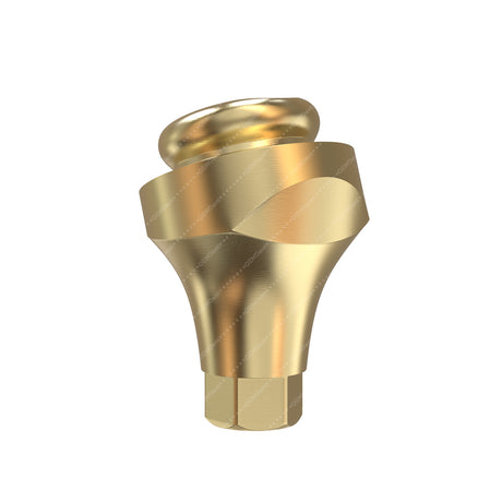 Angulated 18° Loc Attachment Narrow Platform - Implant Direct Interactive®️ Conical Compatible - Rear 2mm