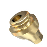 Angulated 18° Loc Attachment Regular Platform - Implant Direct Interactive®️ Conical Compatible - Front 1mm