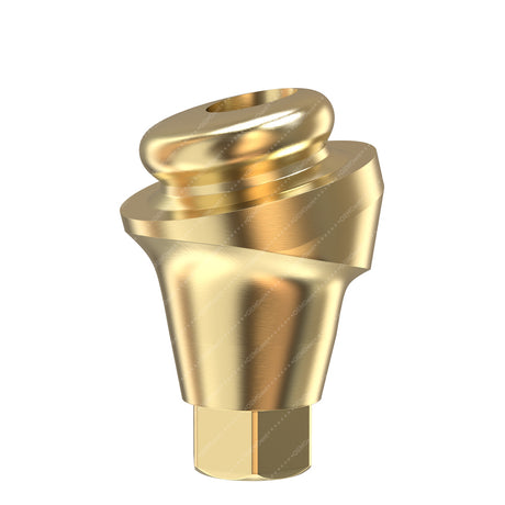 Angulated 18° Loc Attachment Regular Platform - Implant Direct Interactive®️ Conical Compatible - Side 2mm