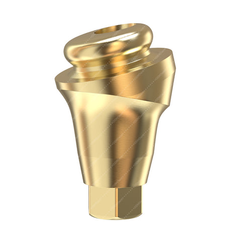 Angulated 18° Loc Attachment Regular Platform - Implant Direct Interactive®️ Conical Compatible - Side 3mm