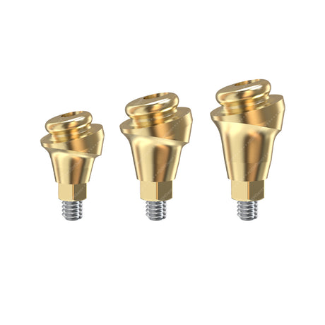 Angulated 18° Loc Attachment Regular Platform - Implant Direct Interactive®️ Conical Compatible