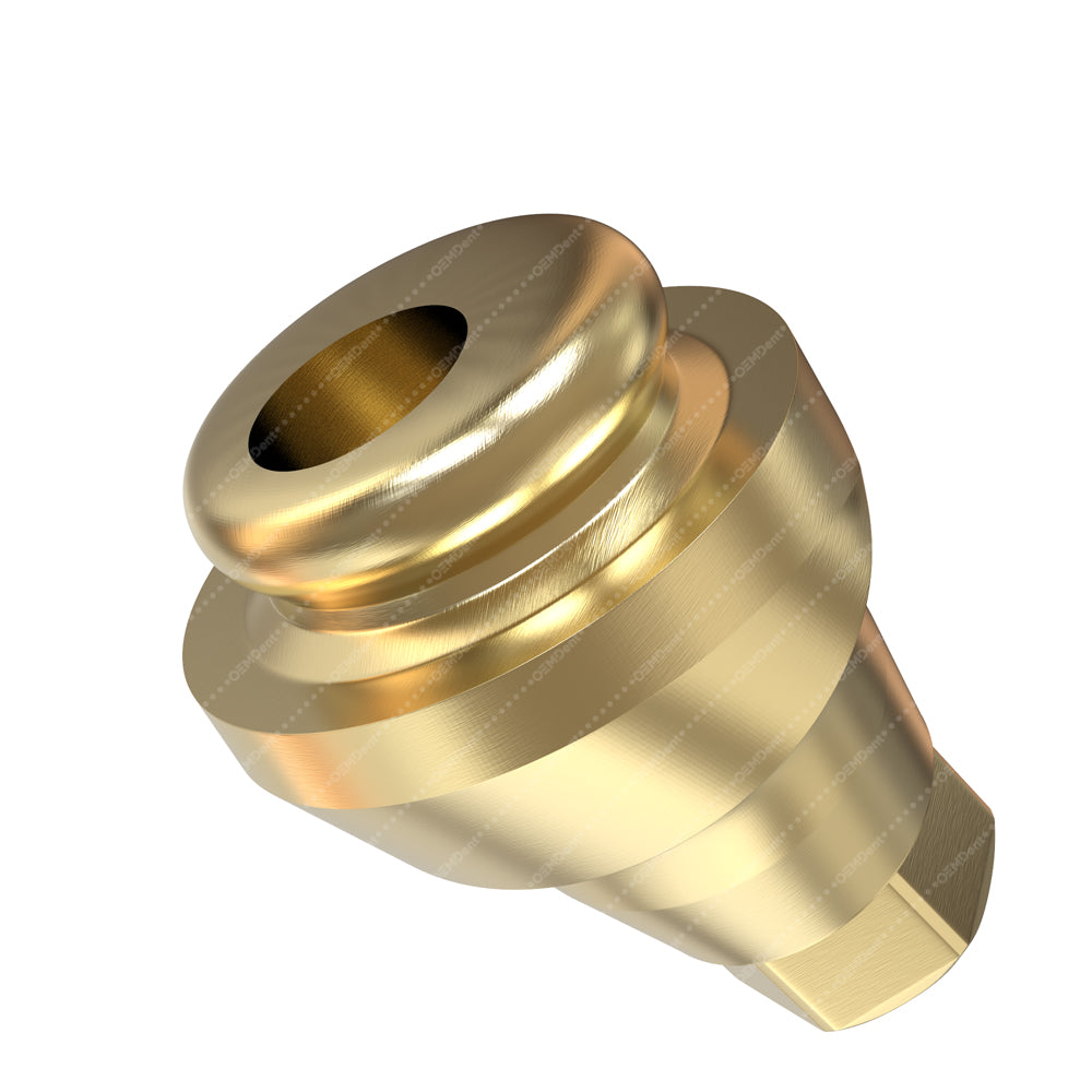 Angulated 18° Loc Attachment Regular Platform - NobelActive®️ Conical Compatible - Front 2mm