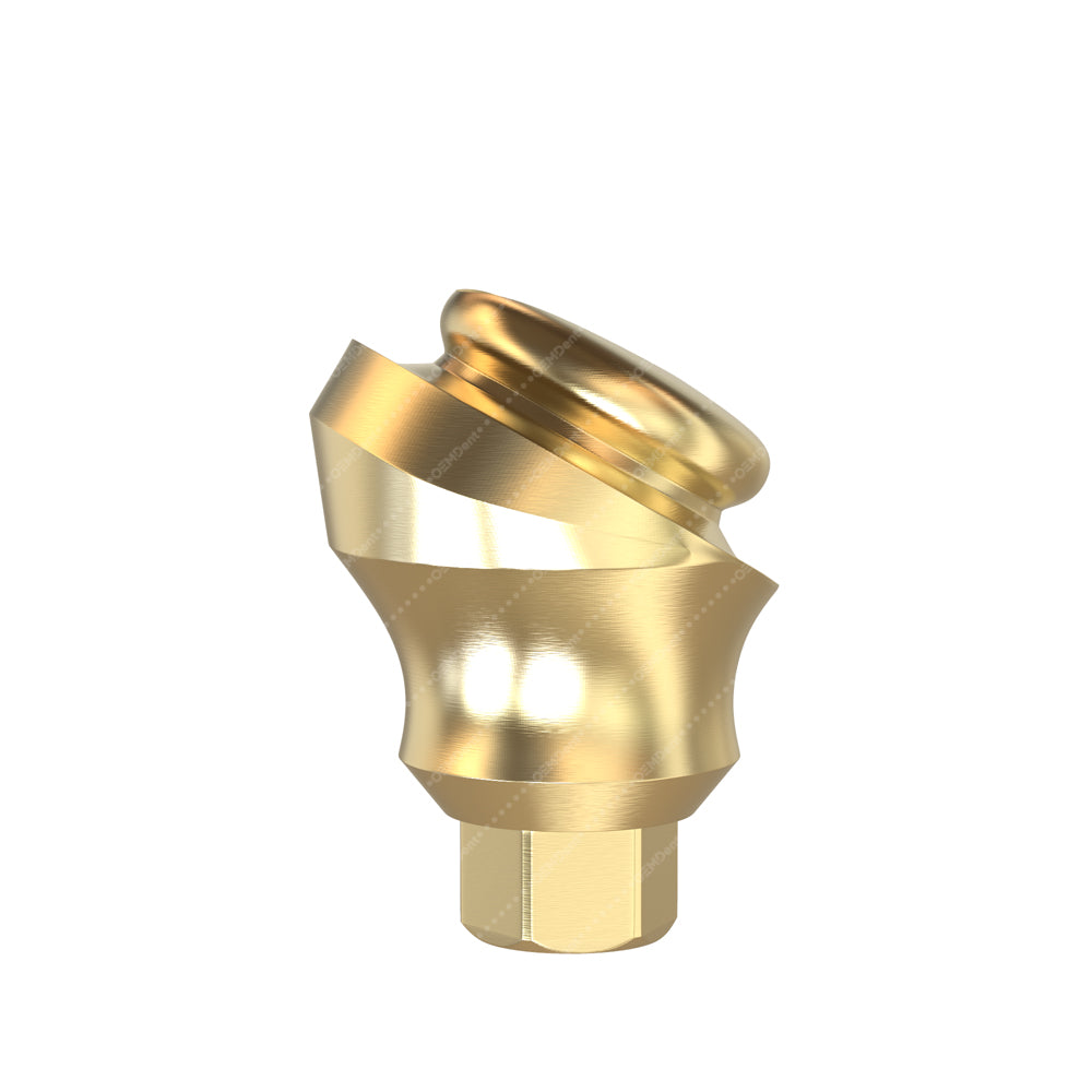Angulated 30° Loc Attachment - AB Dent Internal Hex Compatible - OEMDent
