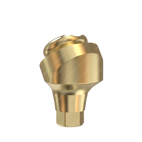Angulated 30° Loc Attachment Narrow Platform - Implant Direct Interactive®️ Conical Compatible - Side 1mm