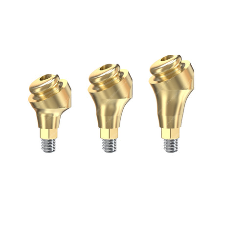 Angulated 30° Loc Attachment Narrow Platform - Implant Direct Interactive®️ Conical Compatible