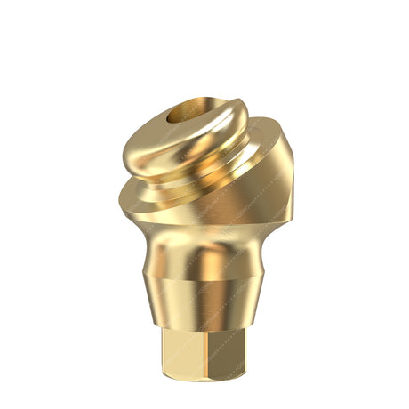 Angulated 30° Loc Attachment Regular Platform - Implant Direct Interactive®️ Conical Compatible - Rear 1mm