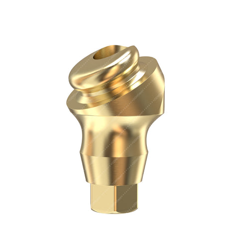 Angulated 30° Loc Attachment Regular Platform - Implant Direct Interactive®️ Conical Compatible - Rear 2mm
