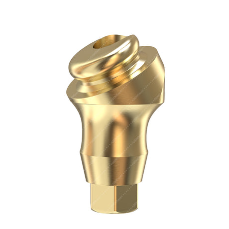 Angulated 30° Loc Attachment Regular Platform - Implant Direct Interactive®️ Conical Compatible - Rear 3mm
