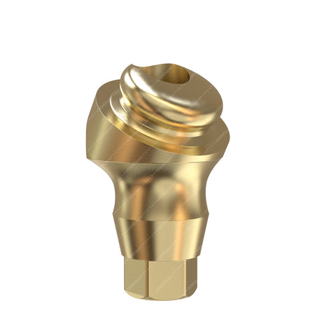 Angulated 30° Loc Attachment Regular Platform - Implant Direct Interactive®️ Conical Compatible - Side 2mm