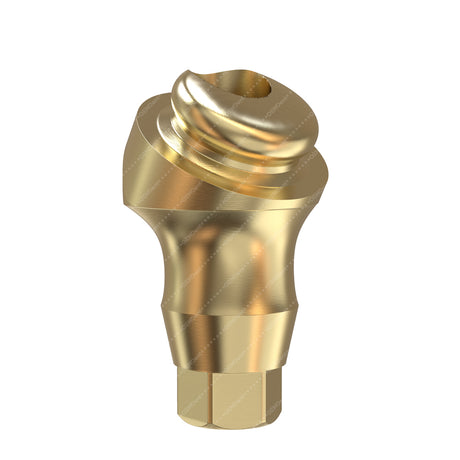 Angulated 30° Loc Attachment Regular Platform - Implant Direct Interactive®️ Conical Compatible - Side 3mm