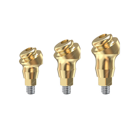 Angulated 30° Loc Attachment Regular Platform - Implant Direct Interactive®️ Conical Compatible