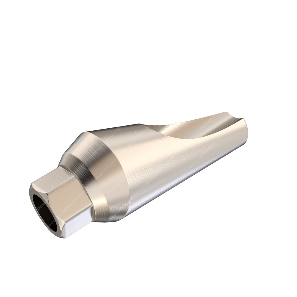 Angulated Abutment 15° - GDT Implants® Internal Hex Compatible - 9mm