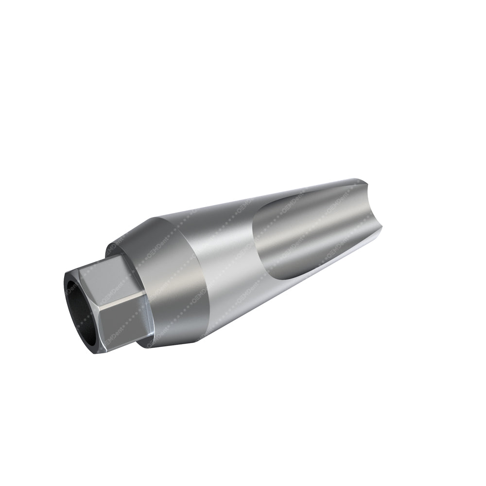 Angulated Abutment 15° Regular Platform (RP) - ADIN CloseFit® Conical Compatible - Front