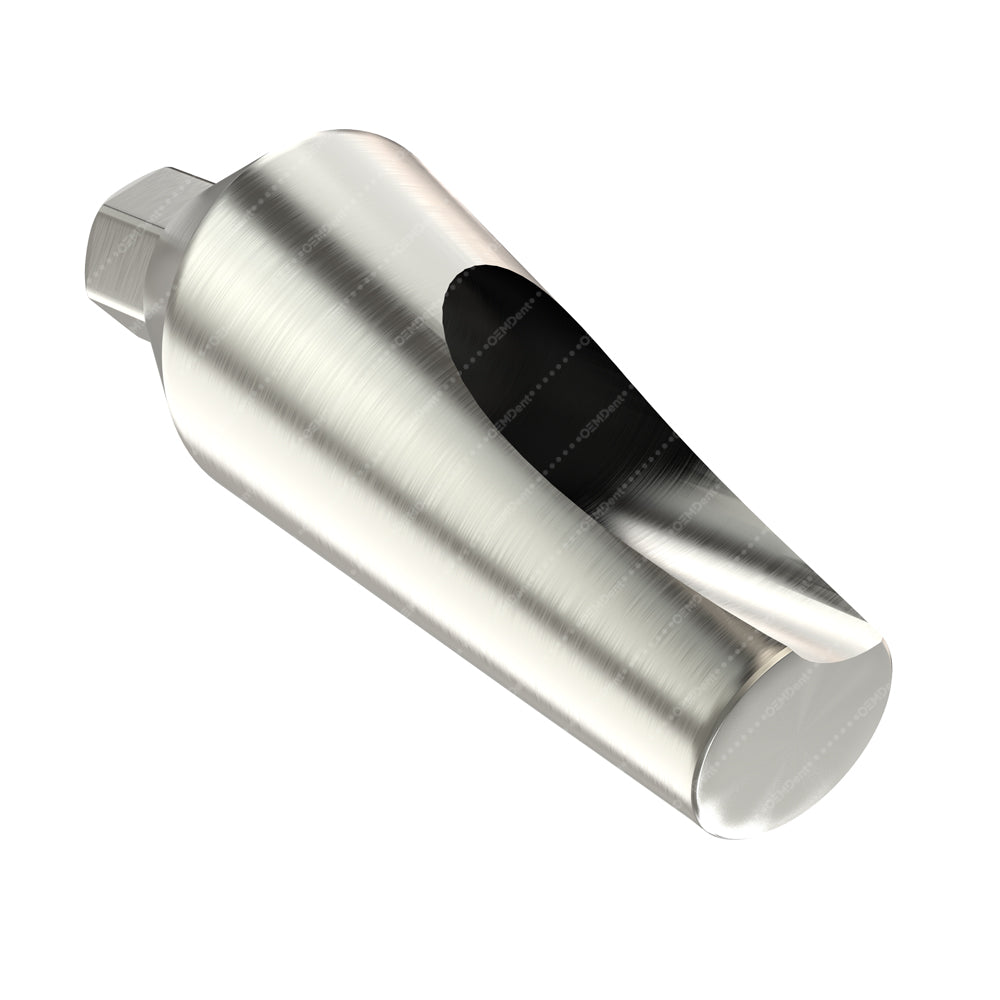Angulated Abutment 15° Slim Platform - AB Dent® Internal Hex Compatible - 9mm Length