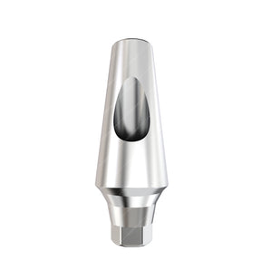 Angulated Abutment 25° Narrow Platform (NP) - NobelActive®️ Conical Compatible - Front