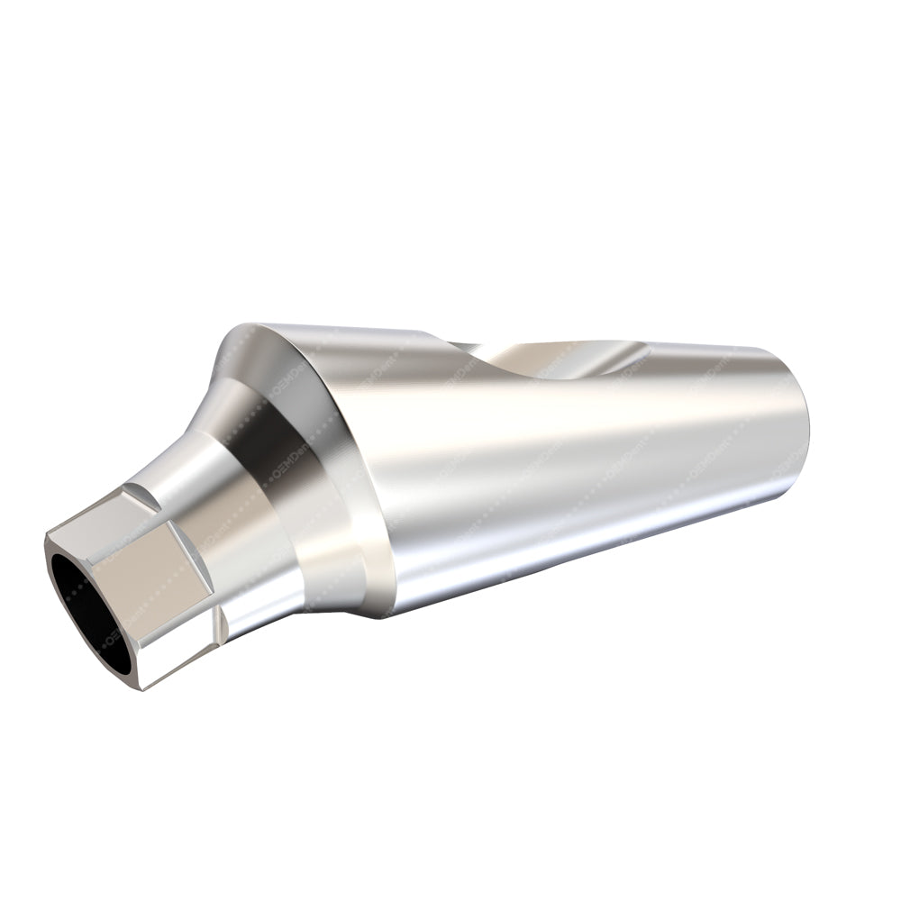 Angulated Abutment 25° Regular Platform (RP) - Implant Direct Interactive®️ Conical Compatible - 3.85mm Diameter