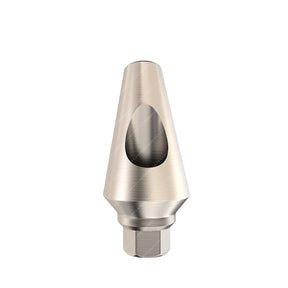 Angulated Abutment 35° - Alpha Bio® Internal Hex Compatible - Front