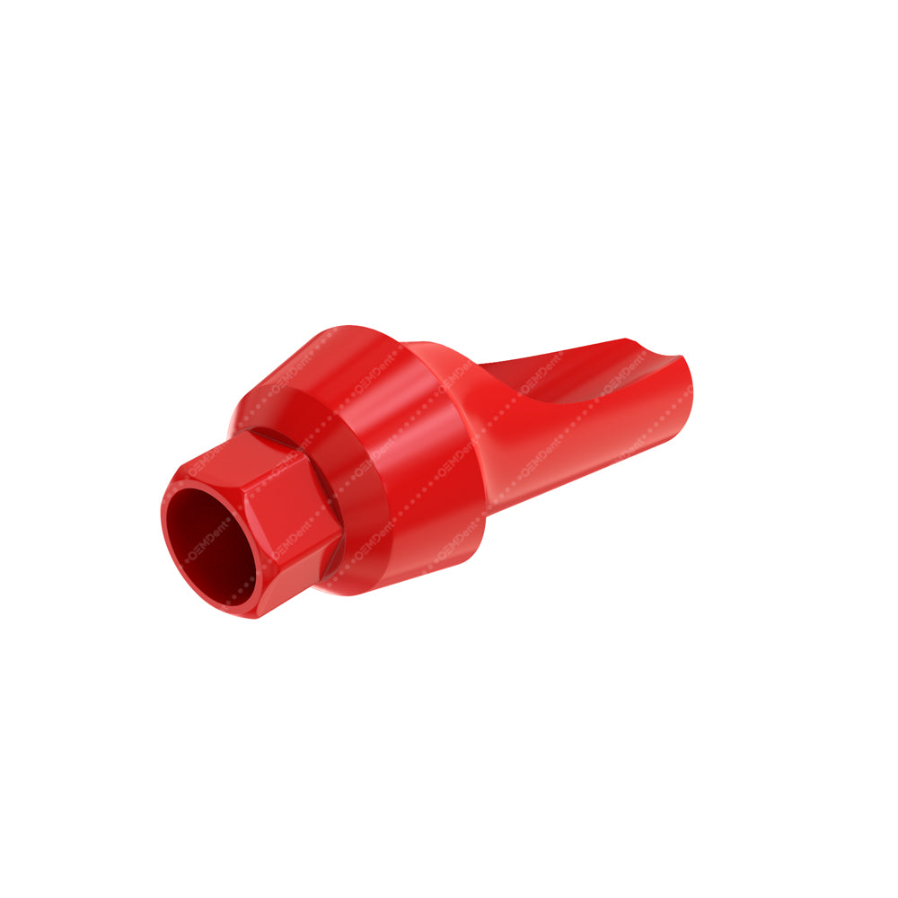 Angulated Anatomic Fully Castable Abutment 15° - Implant Direct Legacy® Internal Hex Compatible - 2mm