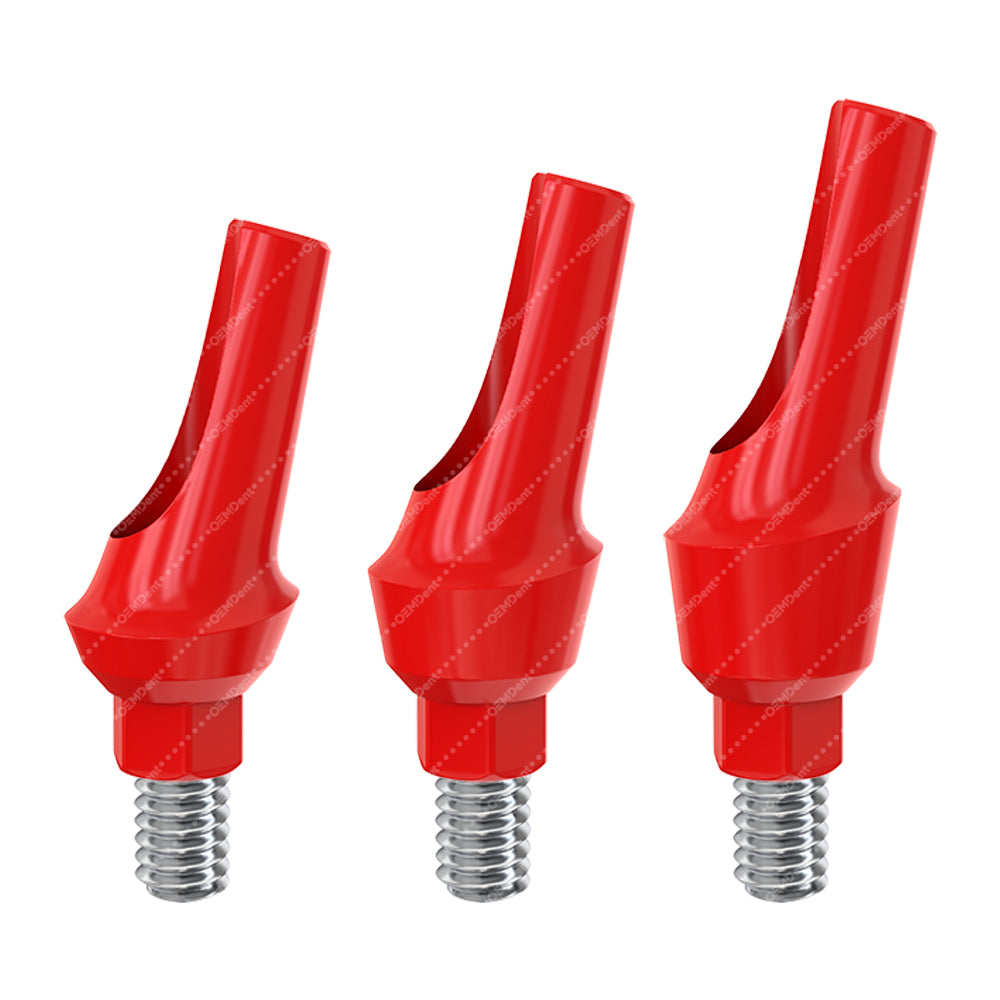 Angulated Anatomic Fully Castable Abutment 15° - Implant Direct Legacy® Internal Hex Compatible