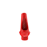 Angulated Anatomic Fully Castable Abutment 25° - Alpha Bio® Internal Hex Compatible - Front 1mm