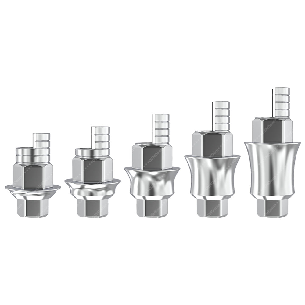 Angulated Anti Rotational Titanium Base - DSI® Internal Hex Compatible