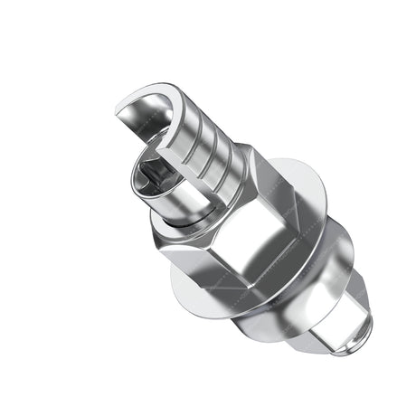 Angulated Anti Rotational Titanium Base - GDT Implants® Internal Hex Compatible - Rear 2mm