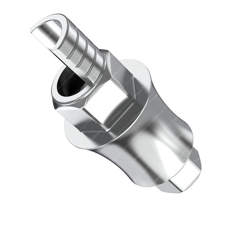 Angulated Anti Rotational Titanium Base - GDT Implants® Internal Hex Compatible - Side 4mm