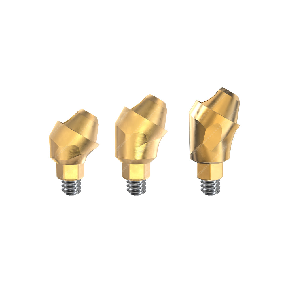 Angulated Multi Unit 1.6 Abutment 30° - GDT Implants® Internal Hex Compatible