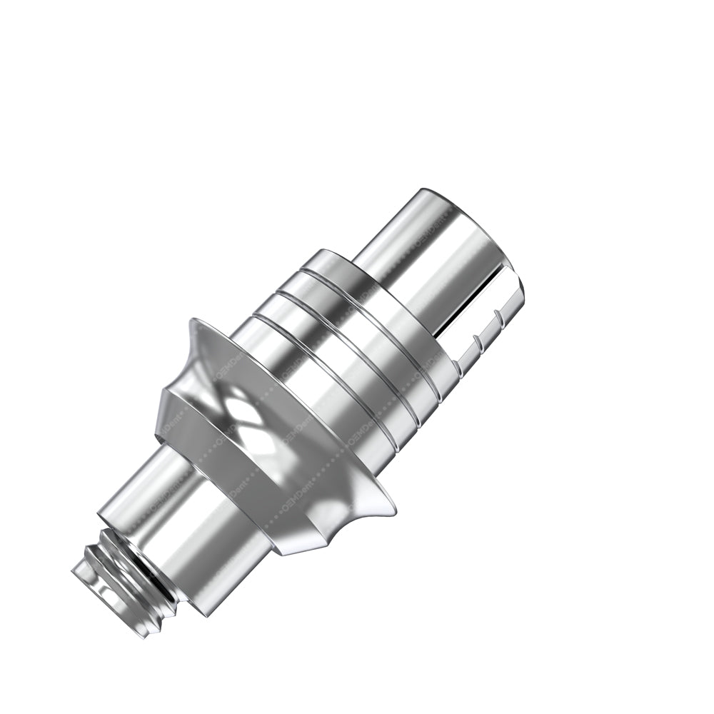 Angulated Rotational Titanium Base - DSI® Internal Hex Compatible - Front 1mm