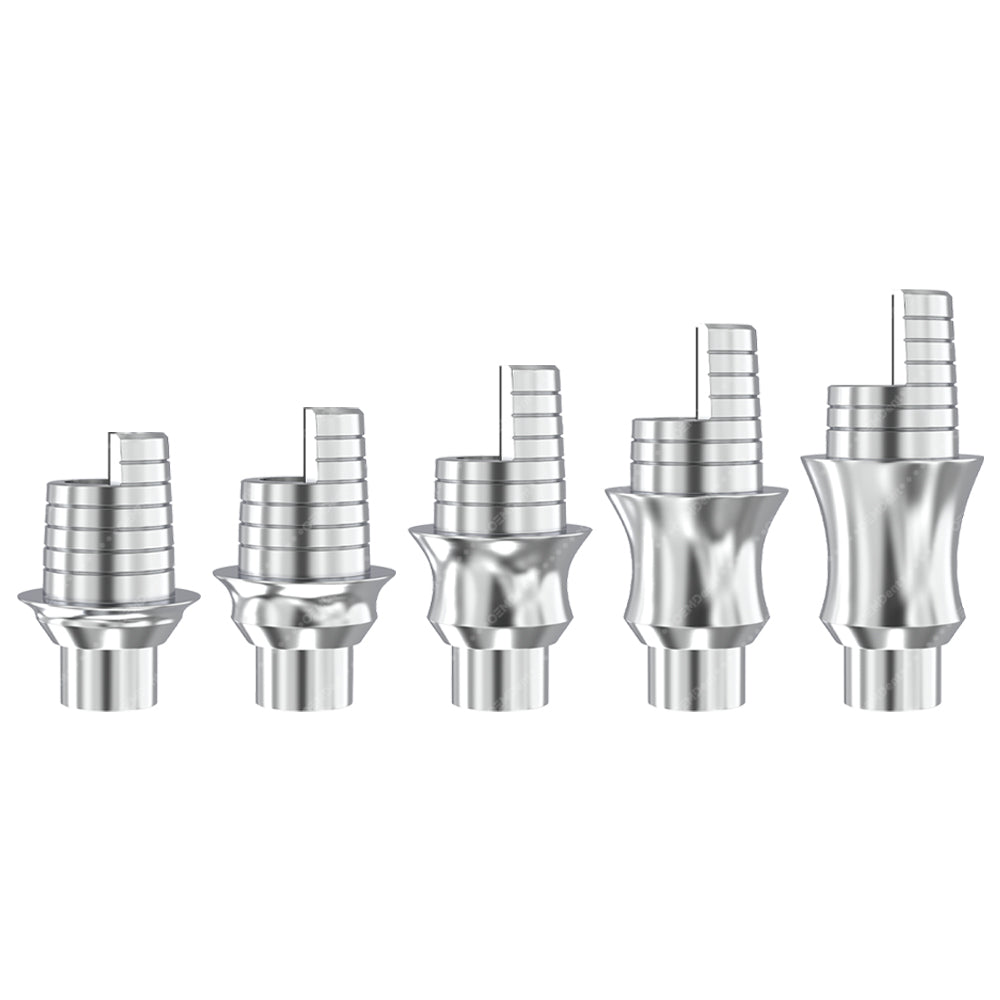 Angulated Rotational Titanium Base - GDT Implants® Internal Hex Compatible