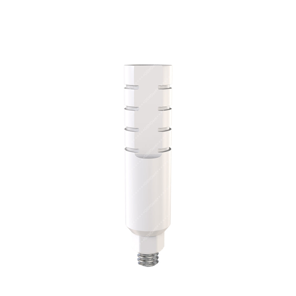 5x Dental Anti-Rotational Castable Prosthetic For Slim Platform Int Hex 2.0mm – ID Brand, Burnout Plastic