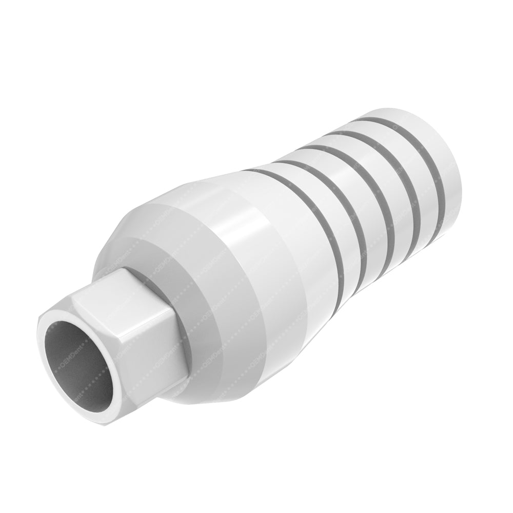 Anti Rotational Castable Standard Abutment - Alfa Gate® Internal Hex Compatible - Front