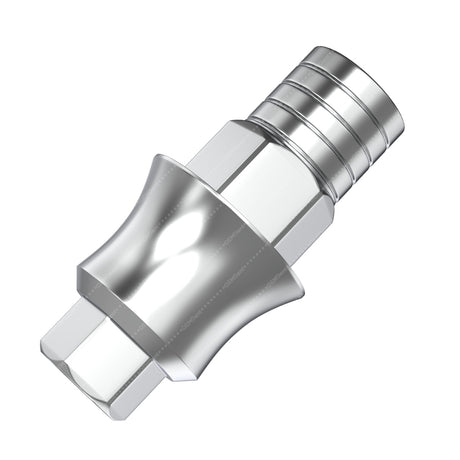 Anti Rotational Titanium Base - GDT Implants® Internal Hex Compatible - 3mm