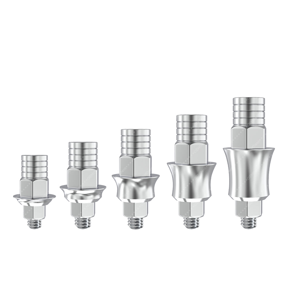Anti Rotational Titanium Base - GDT Implants® Internal Hex Compatible
