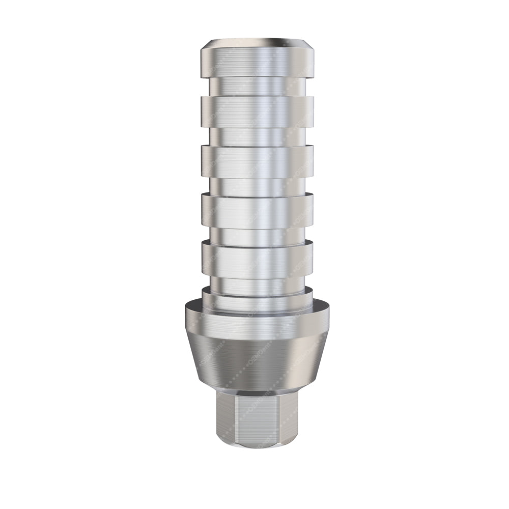 Anti Rotational Titanium Temporary Abutment - GDT Implants® Internal Hex Compatible