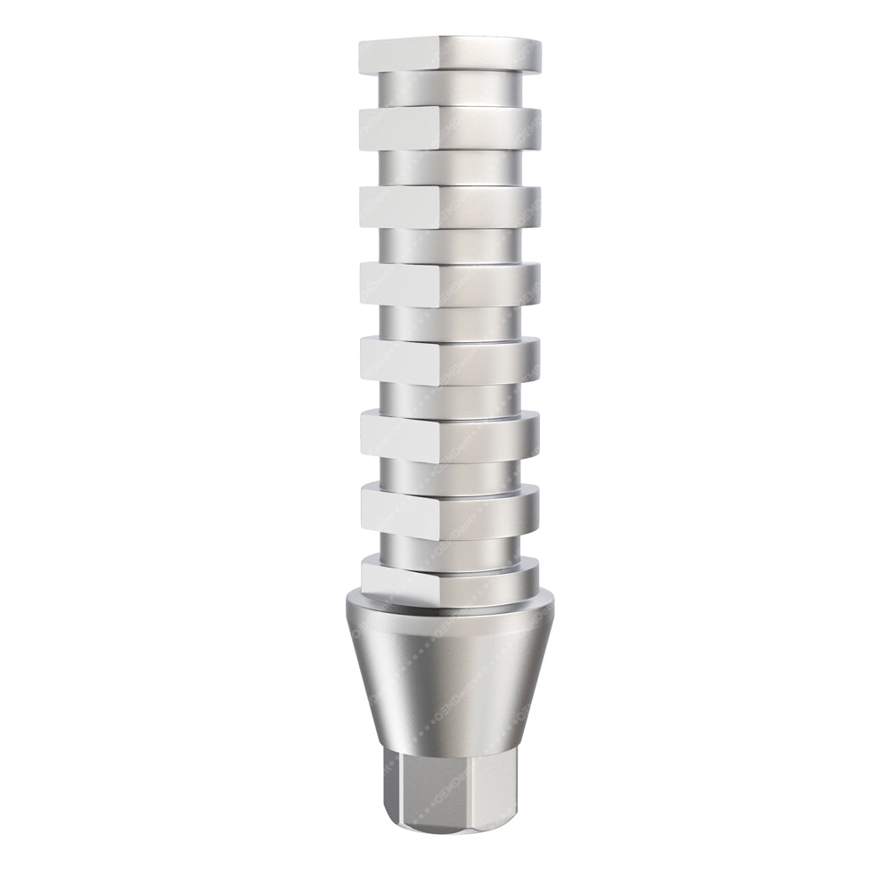 Anti Rotational Titanium Temporary Abutment Narrow Platform (NP) - DSI®️ Conical Compatible - Side