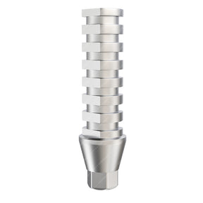 Anti Rotational Titanium Temporary Abutment Narrow Platform (NP) - NobelActive®️ Conical Compatible - Side