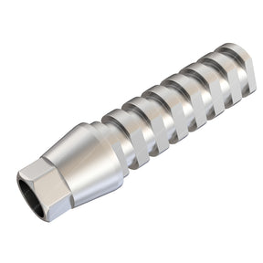 Anti Rotational Titanium Temporary Abutment Regular Platform (RP) - ADIN CloseFit® Conical Compatible - Front