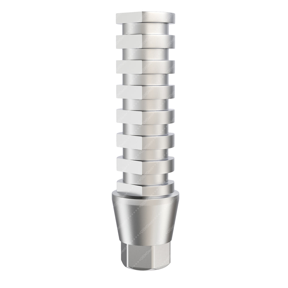 Anti Rotational Titanium Temporary Abutment Regular Platform (RP) - ADIN CloseFit® Conical Compatible - Side