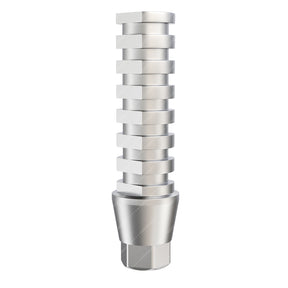 Anti Rotational Titanium Temporary Abutment Regular Platform (RP) - ADIN CloseFit® Conical Compatible - Side