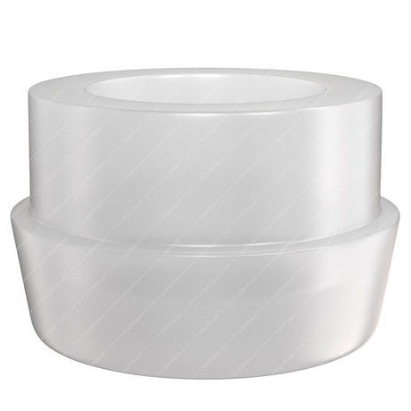 Ball Attachment Components - Implant Direct Interactive®️ Conical Compatible - Regular Size Standard Silicone Cap For Ball Attachment 1300g - Side