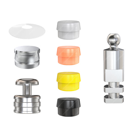 Ball Attachment Components - Implant Direct Interactive®️ Conical Compatible