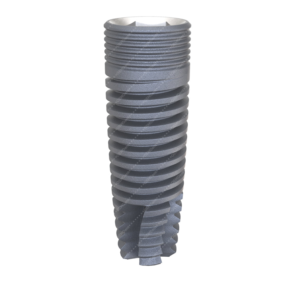 Cylindrical Implant - GDT Implants® Internal Hex Compatible - Front