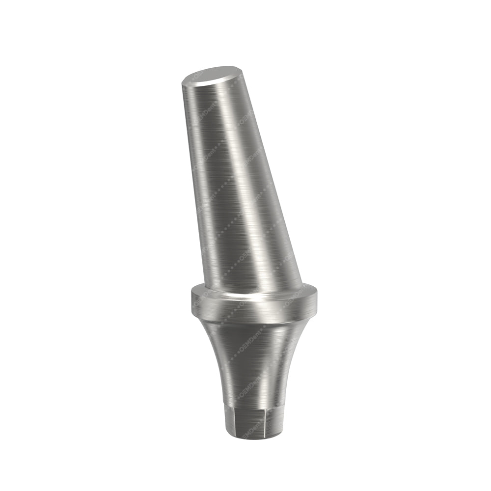 Mini Platform Angled Anatomic Abutment 17° - Osstem®TS Hexagon Compatible - Back -  3mm