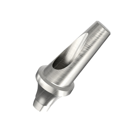 Mini Platform Angled Anatomic Abutment 17° - Osstem®TS Hexagon Compatible - Front - 2mm