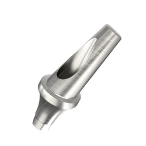 Mini Platform Angled Anatomic Abutment 17° - Osstem®TS Hexagon Compatible - Front - 4mm