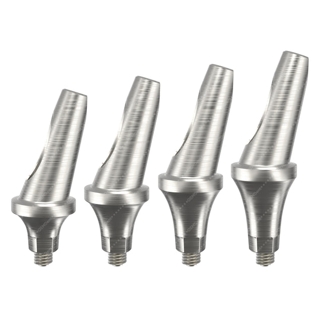 Mini Platform Angled Anatomic Abutment 25° - Osstem®TS Hexagon Compatible 