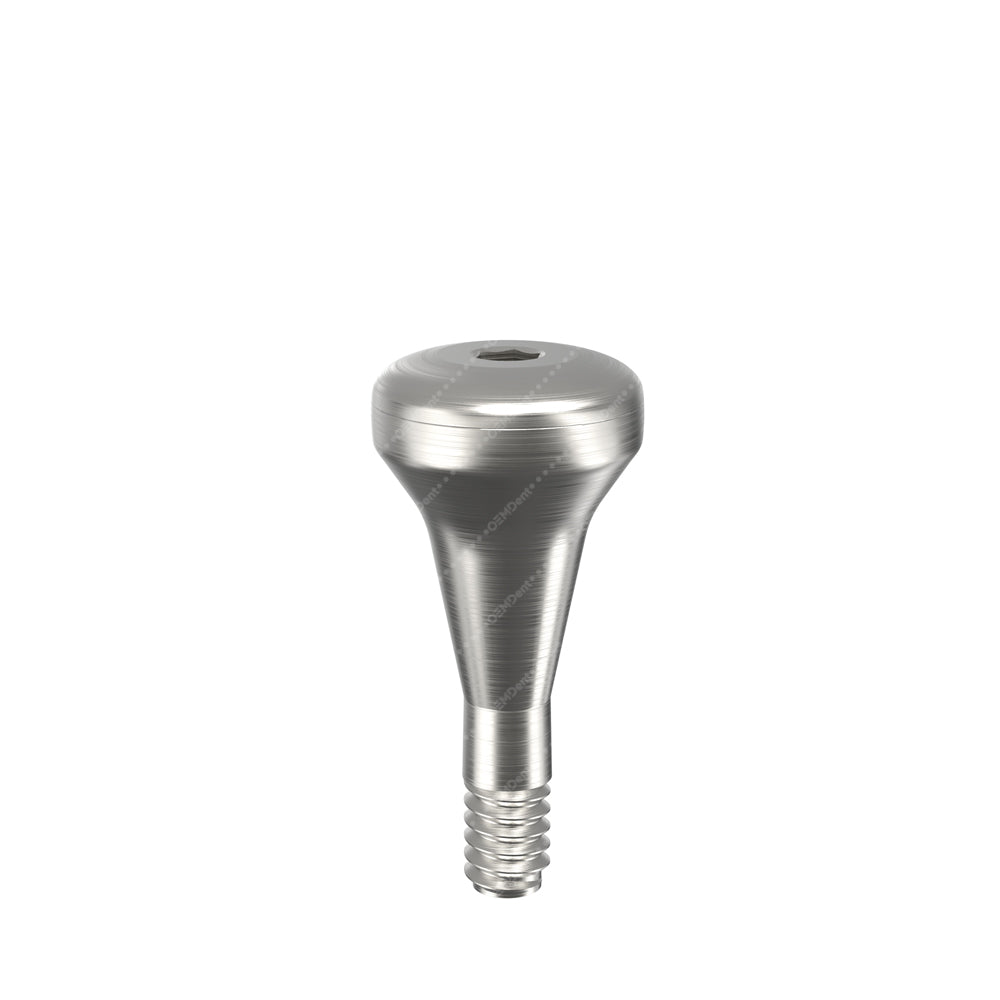 Mini Platform Healing Cap Abutment - Osstem®TS Hexagon Compatible -Front  - 2mm