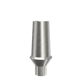 Mini Platform Straight Abutment With Shoulder - Osstem®TS Hexagon Compatible -Back- 1mm